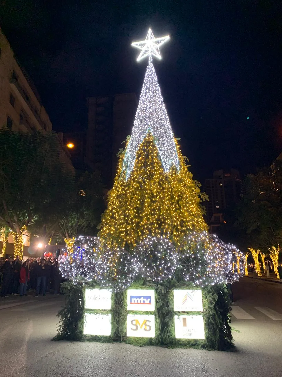 Christmas urban installation